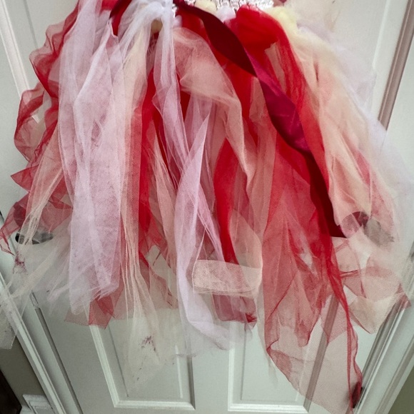 Disney 3T Girls Toy Story Forky Red and White Halloween Tutu Costume Dress - Picture 4 of 6